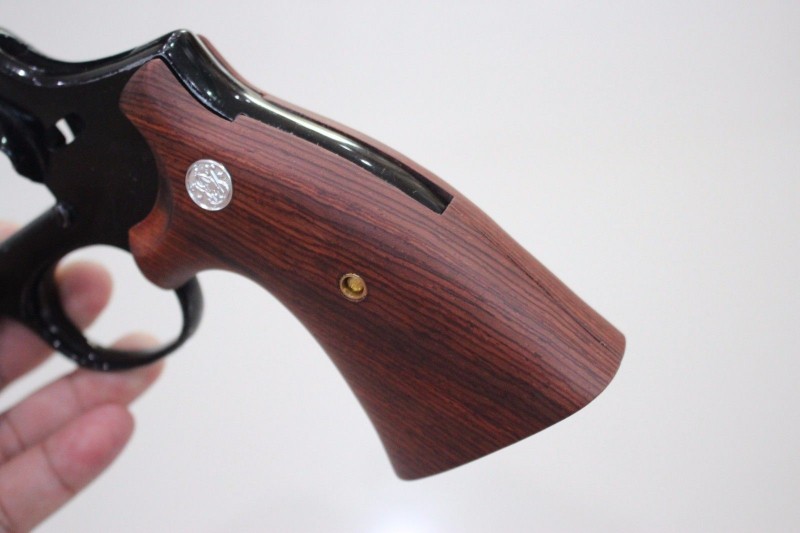 New Handmade Smooth Grip for S&W K/L Frame Round Butt  Grip Open back Strap 